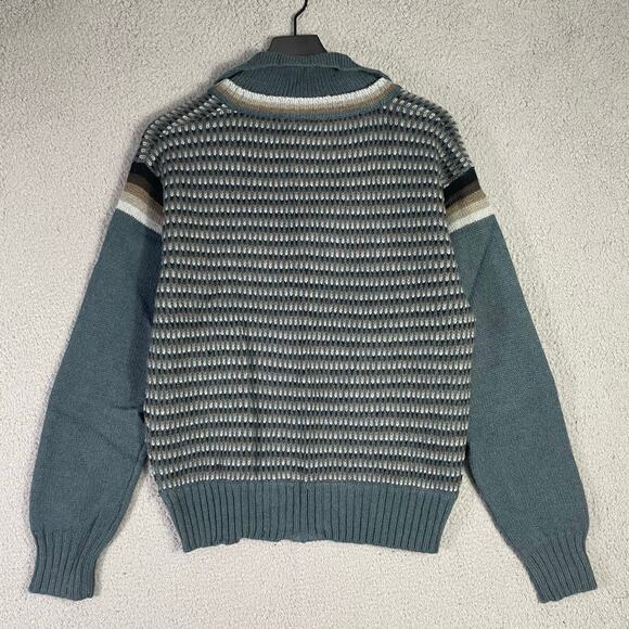 Renee Tener Outlander 100%‎ Wool Sweater V-Neck Pullover Made in Hong Kong M - Picture 8 of 8